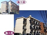福岡市　ビル　塗り替え リノベーション工事　完工