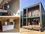 福岡市東区 ログハウス 戸建て住宅 塗装工事