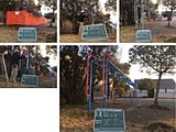 福岡市　公園 遊具 塗装工事　完工